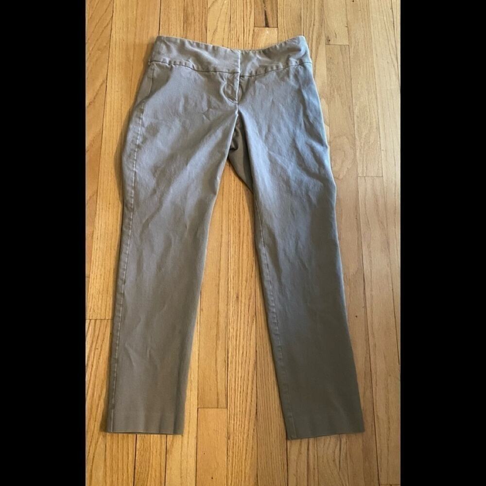 Alfani Straight-Leg Pants in Taupe Gray